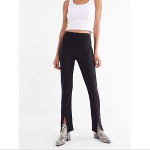 NWT Urban Outfitters Black Ankle Slit Pants 🖤